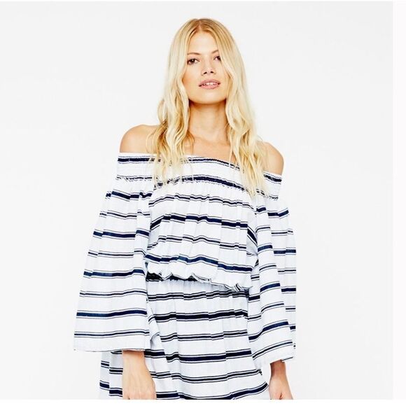 NWT  Revolve  Faithfull the Brand Striped Dress - Picture 1 of 12